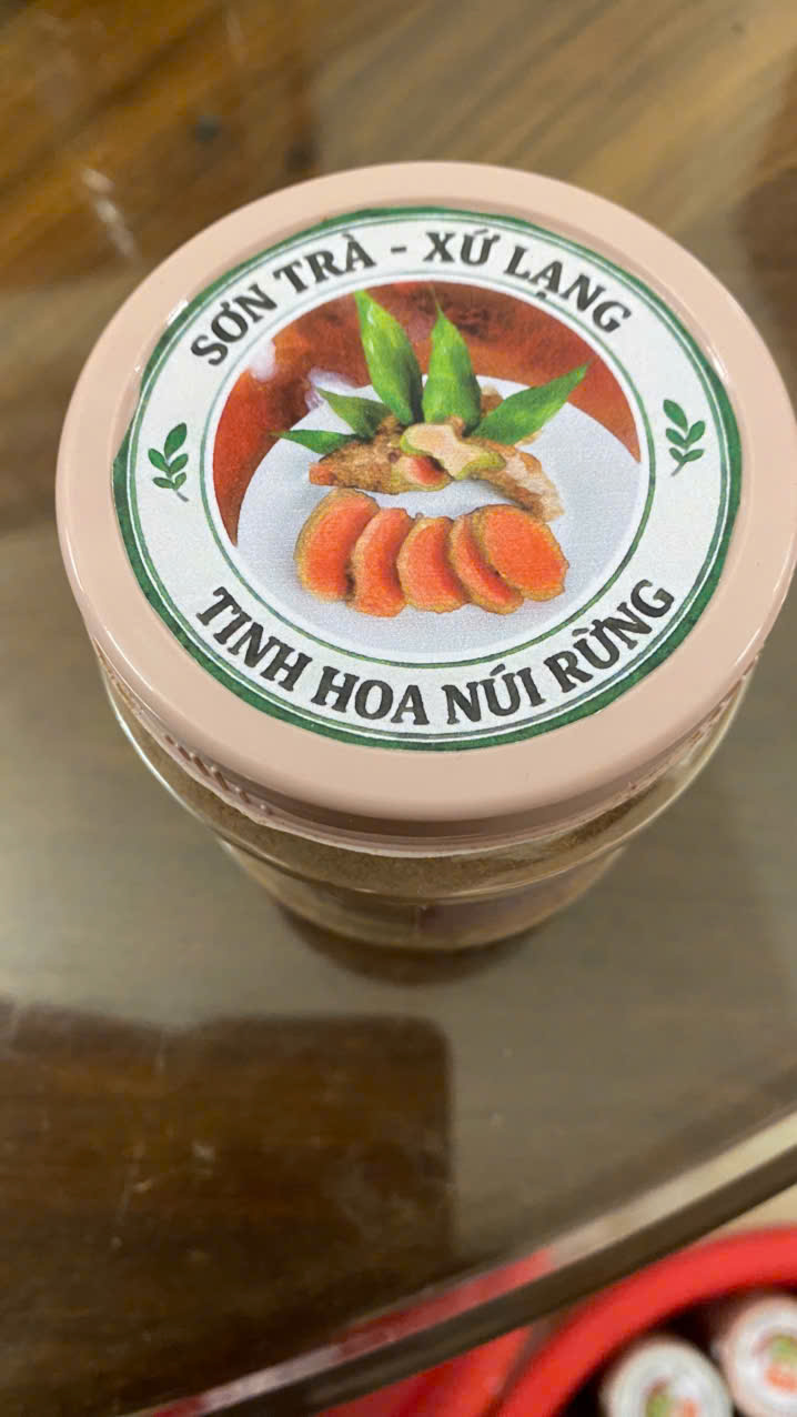 Nắp hộp trà Sơn Trà – Tinh hoa núi rừng